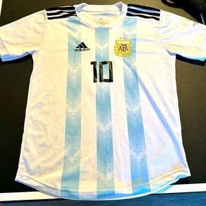 Adult Small Messi soccer jersey